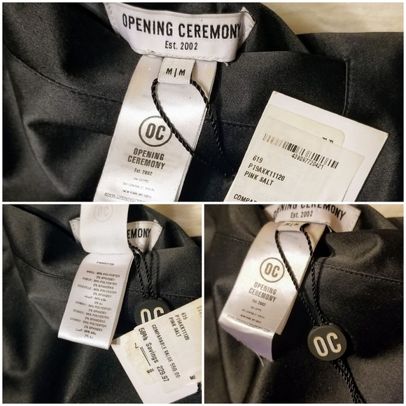 OPENING CEREMONY Reversible Peplum Bomber Jacket - Picture 12 of 14
